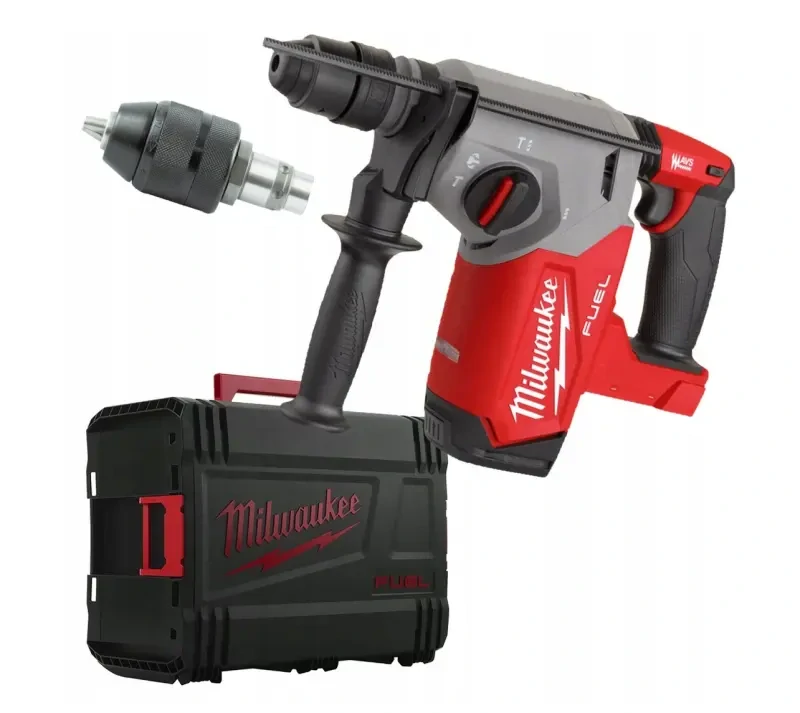 Aku 4-Režimové kladivo 26 mm M18FHX-0X Milwaukee SDS-PLUS se sklíčidlem FIXTEC™ (bez aku a nabíječky)