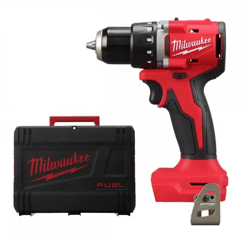 Aku vrtačka Milwaukee M18 BLDDRC-0X, sklíčidlo 13 mm, bez aku, s kufrem, 4933492832