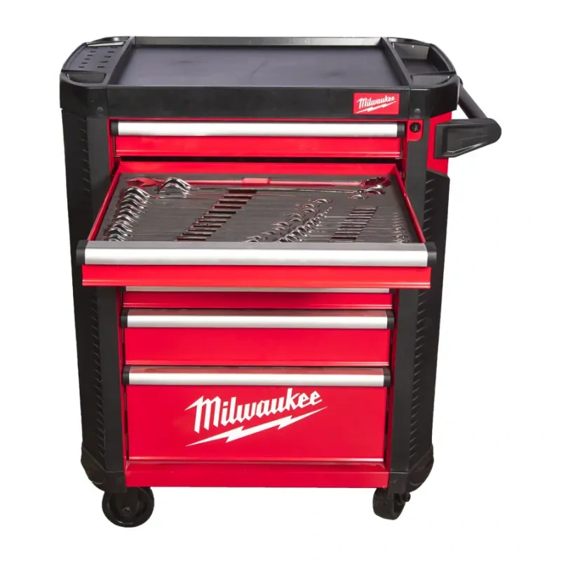 Dílenský vozík Milwaukee TOOLGUARD SRC STD ocelový na kolečkách 30", 78 cm (5 zásuvek) 4932498185 (MI4932498185)