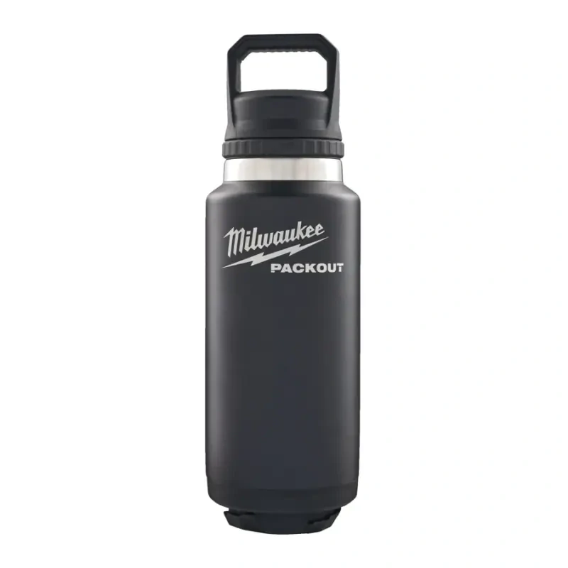 Láhev s víčkem 1065 ml PACKOUT™ černá. Milwaukee (MI4932493468)