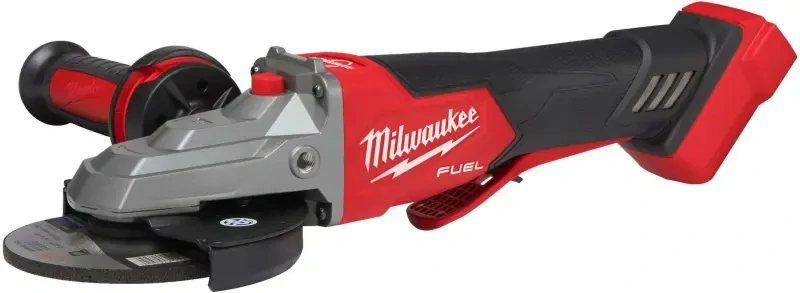 Aku úhlová bruska 125 mm Milwaukee M18 FSAGF125XPDB-0X snížená hlava převodovky s kolébkovým spínačem, bez Aku, 4933478439 (MI4933478439)