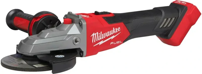 Aku úhlová bruska 125 mm Milwaukee M18 FSAGF125XB-0X snížená hlava převodovky s posuvným spínačem, bez Aku, 4933478438 (MI4933478438)
