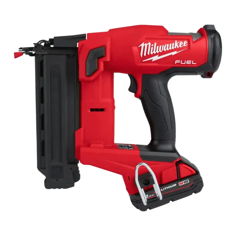 Aku dokončovací hřebíkovačka Milwaukee M18 FN18GS-202X, hřebíky 16-54 mm / 0°, 2x Aku M18 B2 + nabíječka M12-18 FC, 4933471407 (MI4933471407)