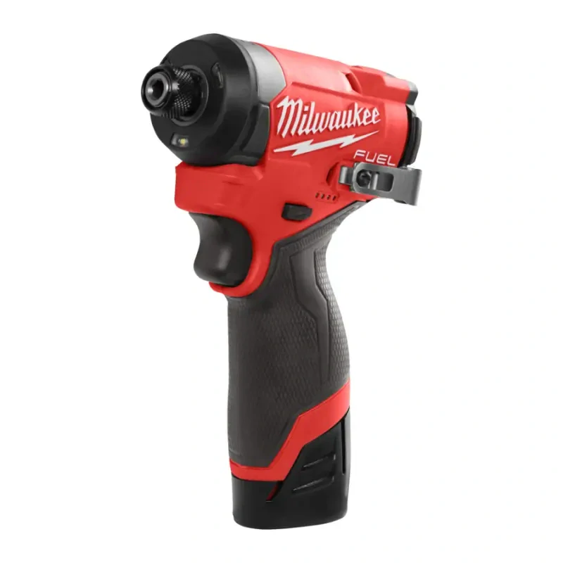 Aku 1/4" HEX rázový šroubovák/utahovák Milwaukee M12 FID2-202X, 170 Nm, 2x aku M12 B2 + C12 C, 4933479877
