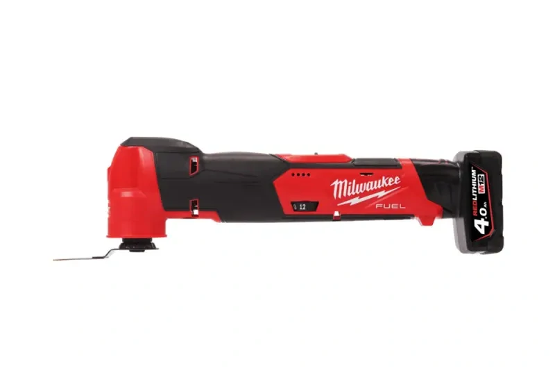 Aku mutifunční oscilační bruska Milwaukee M12 FMT-422X, 1x aku M12 B4 + 1x M12 B2 + C12 C + kufr, 4933472239
