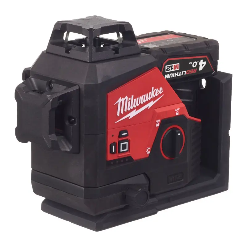 Aku křížový laser Milwaukee M12 3PL-401C 3X360 (4,0 Ah) (MI4933478102)
