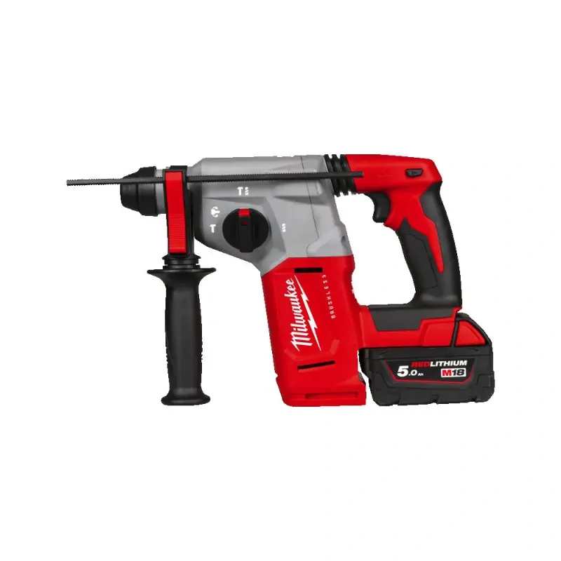 Aku kombinované kladivo SDS-plus Milwaukee M18 BLH-502X (5,0 Ah) (MI4933478894)