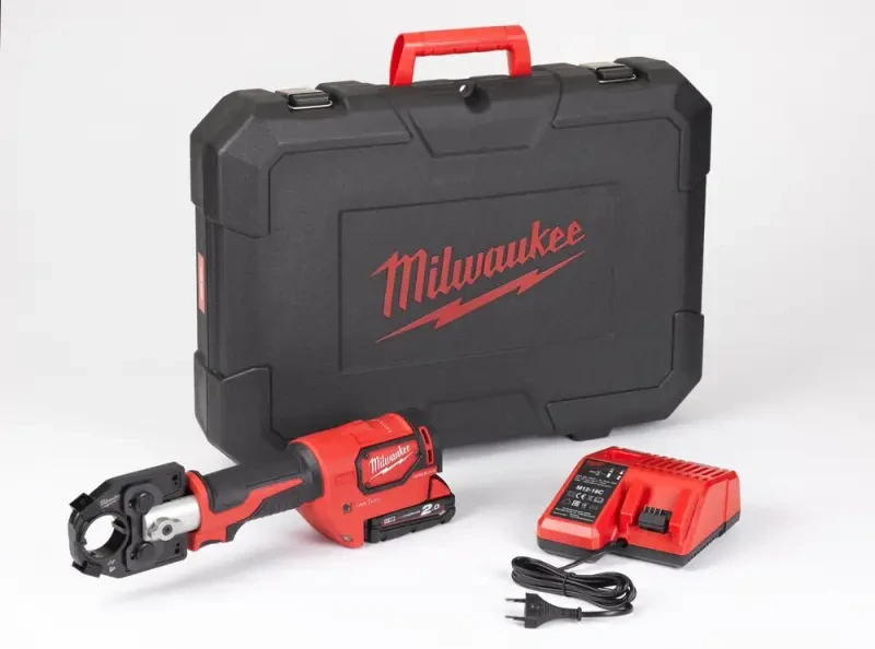 Aku hydraulický kabelový lis Milwaukee M18 HCCT-201C (2,0 Ah) (MI4933451194)