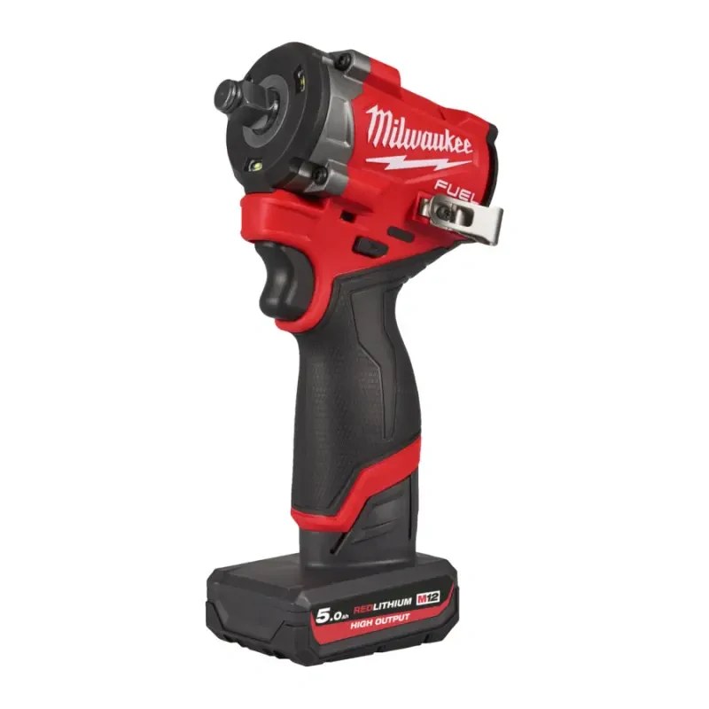 Aku 1/2" rázový utahovák Milwaukee M12 FCIWF12G3-502X, 745 Nm, 2x aku M12 HB5 + C12 C + kufr, 4933493455