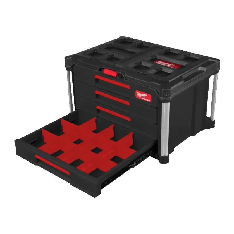 Box na nářadí Milwaukee Packout™ se 4 zásuvkami (MI4932493189)