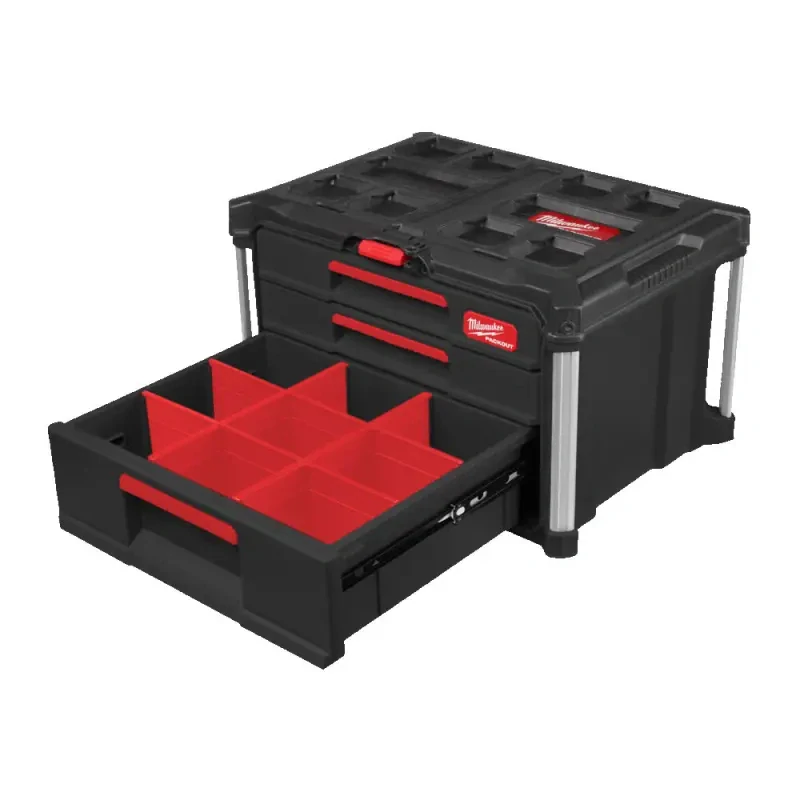 Box na nářadí Milwaukee Packout™ s 2+1 zásuvkou (MI4932493190)