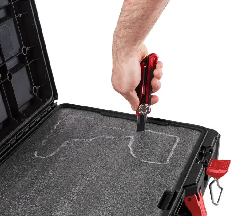 Milwaukee 4932471428 - Pěnová vložka Packout™ kompatibilní s PACKOUT boxem č. 4932464080 (2 vložky) a velkým PACKOUT boxem č. 4932464079 (4 vložky)