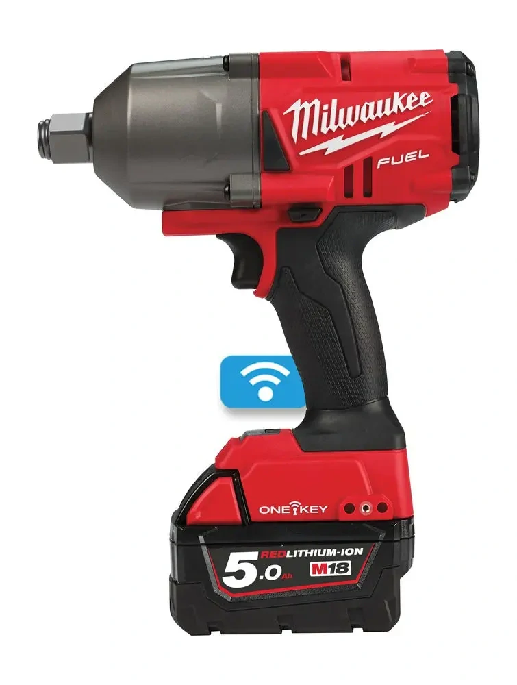 Aku 3/4" rázový utahovák Milwaukee M18 ONEFHIWF34-502X, ONEKEY, 2034 Nm, 2x aku M18 B5 + M12-18 FC + kufr, 4933459730