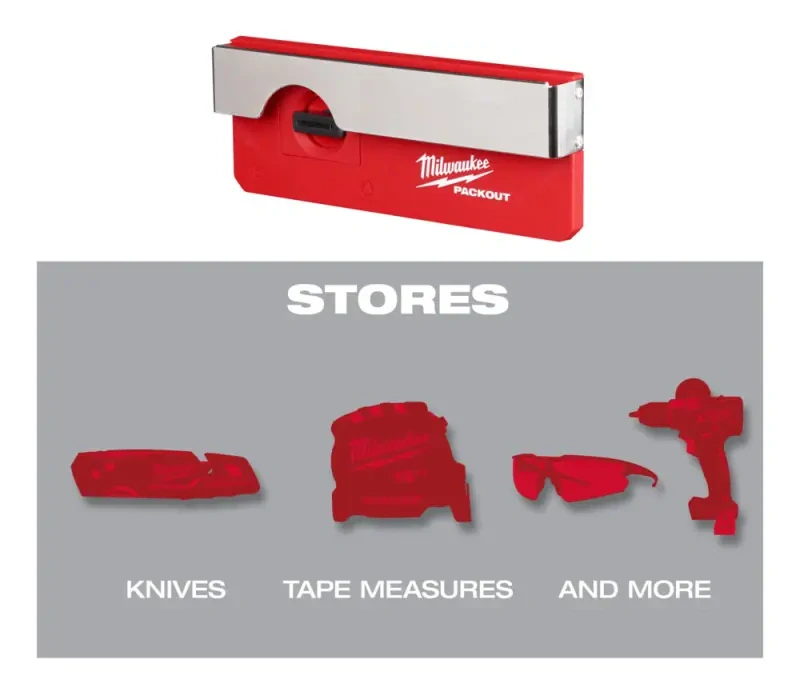 Magnetická polička s klipem Milwaukee Packout™ (MI4932493377)
