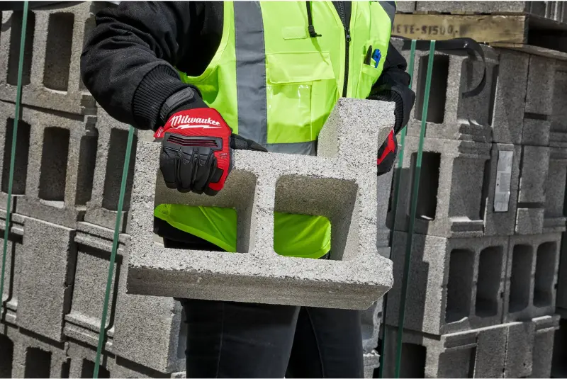 Pracovní zimní demoliční rukavice Milwaukee DEMOLITION, velikost 12 (XXXL), 1 pár, 4932480976