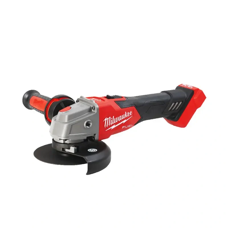 Aku úhlová bruska 125 mm Milwaukee M18 FSAG125XB-0X s posuvným spínačem, RAPIDSTOP, bez aku, s kufrem, 4933478429
