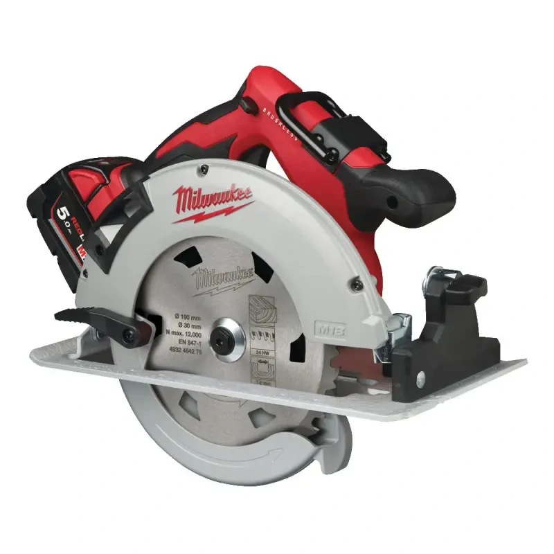 Aku kotoučová pila Milwaukee M18 BLCS66-502X (5,0 Ah) (MI4933464590)