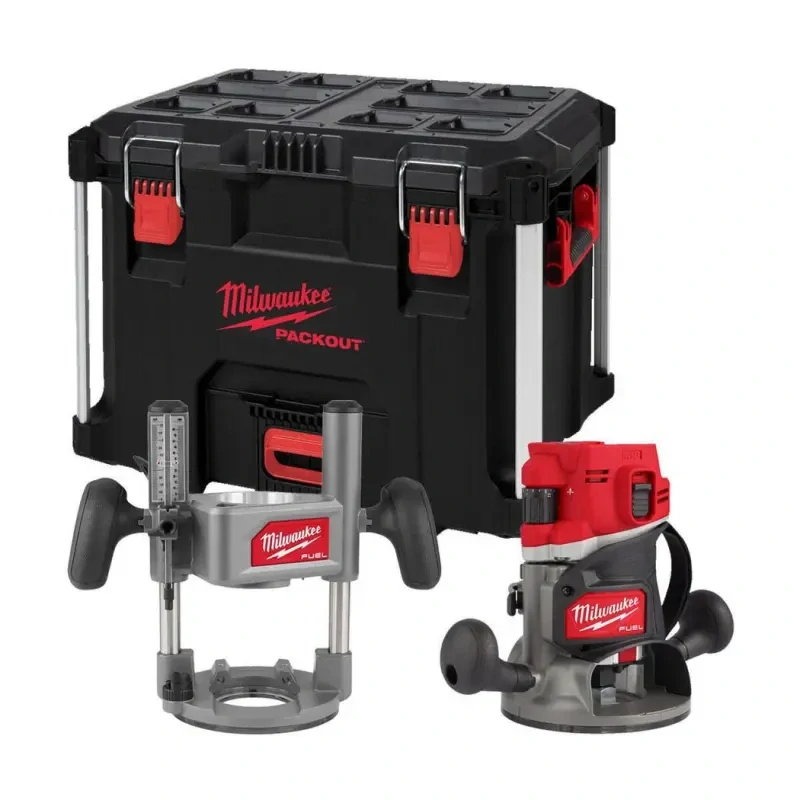 Aku horní frézka Milwaukee M18 FR12KIT-0P, bez aku, 4933493305