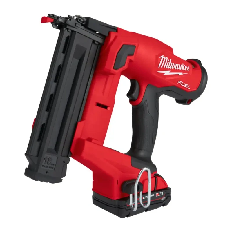 Aku dokončovací hřebíkovačka Milwaukee M18 FN18GS-202X, hřebíky 16-54 mm / 0°, 2x Aku M18 B2 + nabíječka M12-18 FC, 4933471407 (MI4933471407)