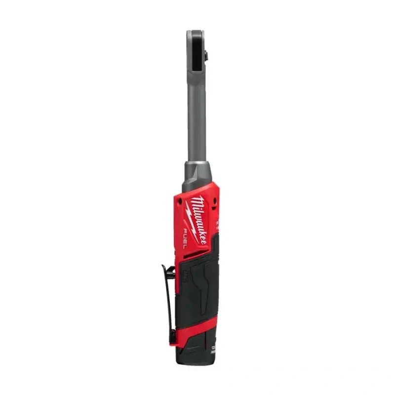 Aku 1/4" průchozí ráčnový utahovák Milwaukee M12 FPTR-202X, 81 Nm, prodloužená HEX ráčna INSIDER, 2x aku M12 B2 + C12 C, 4933499411