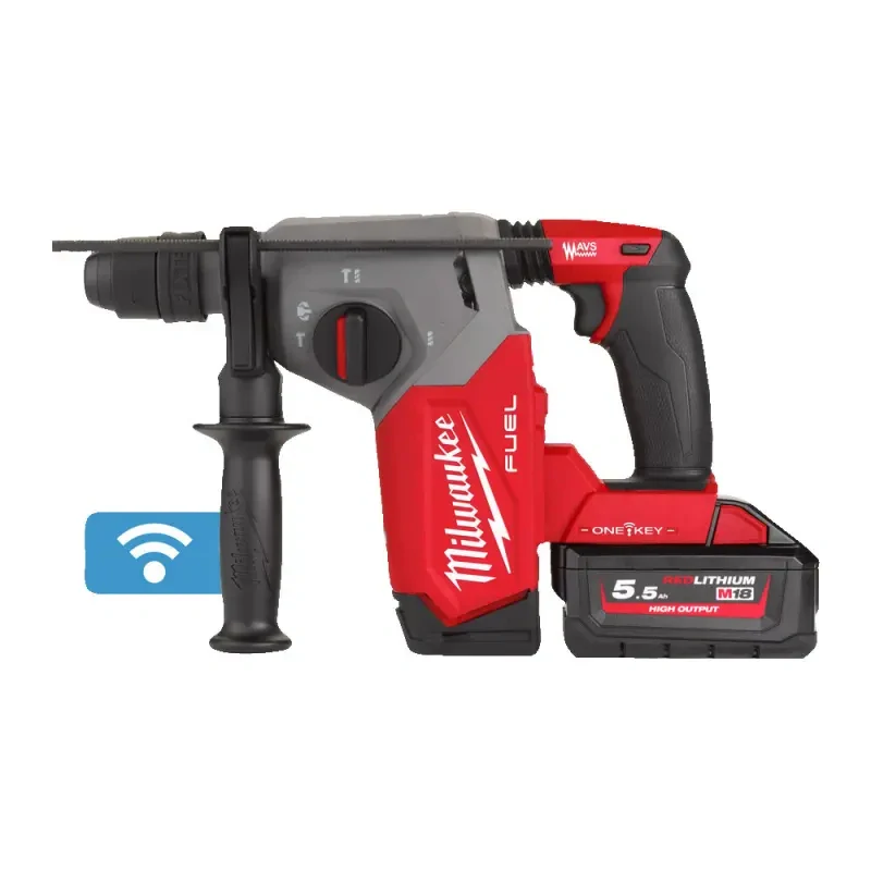 Aku kombinované kladivo SDS-plus Milwaukee M18 ONEFHX-552X Fixtec (5,5 Ah) (MI4933478504)
