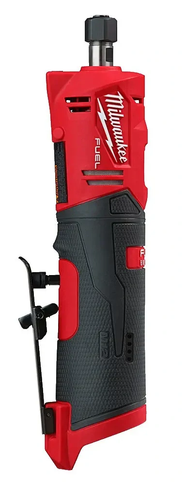 Aku přímá bruska Milwaukee M12 FDGS-0, pro stopkové nástroje 6 a 8 mm, bez Aku, 4933471435 (MI4933471435)