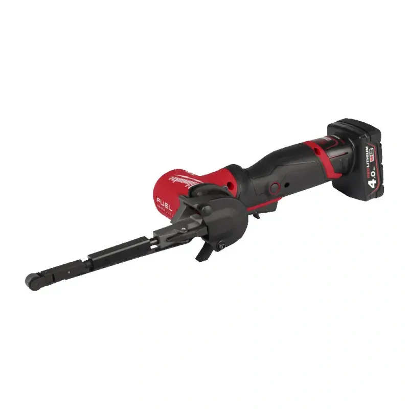 Aku pásová bruska Milwaukee M12 FBFL13-402B, 13 x 457 mm, 2x aku M12 B4 + C12 C + taška, 4933480960