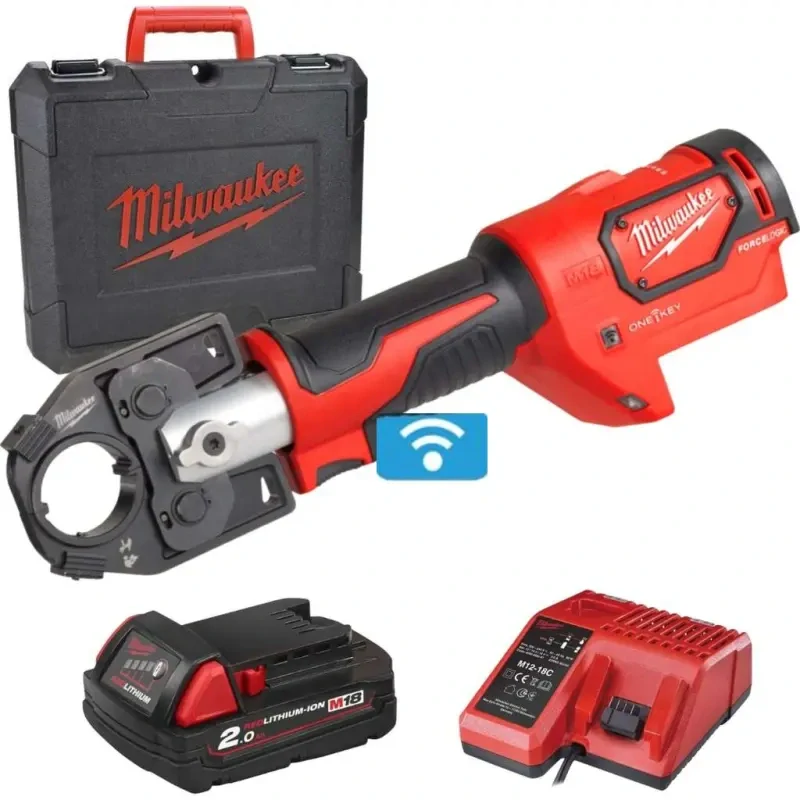 Aku hydraulický kabelový lis Milwaukee M18 HCCT-201C (2,0 Ah) (MI4933451194)