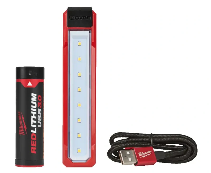 Aku kapesní magnetická svítilna Milwaukee L4 FL-301, TRUEVIEW LED osvětlení, 1x aku L4 B3, 4933479763 (MI4933479763)