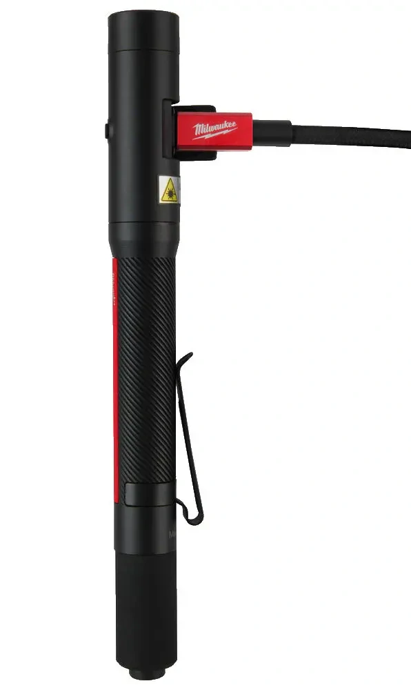 Aku kapesní tužková svítilna Milwaukee IR PL250, 250 lm, TRUEVIEW LED osvětlení, integrovaný aku, 4933478705 (MI4933478705)