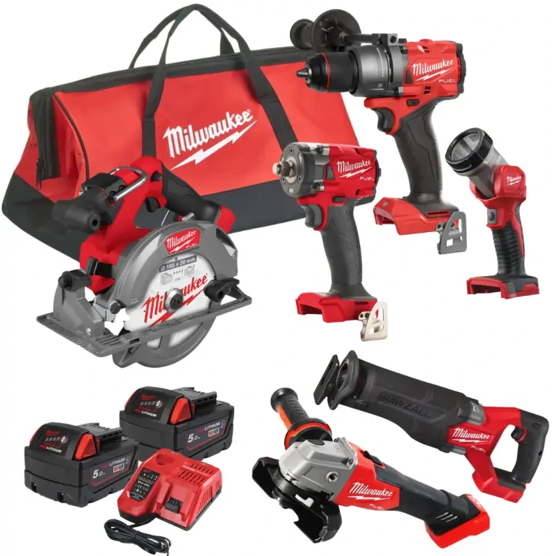 Sada aku nářadí Milwaukee M18 FPP6H3-502B, 4933498659 (MI4933498659)
