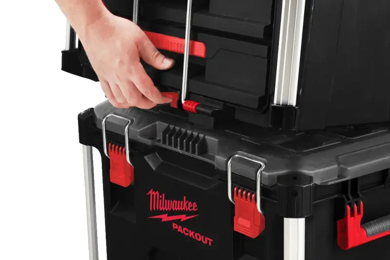 Milwaukee 4932472130 - Kompaktní systémový organizér Packout™ box se 3 zásuvkami (MI4932472130)