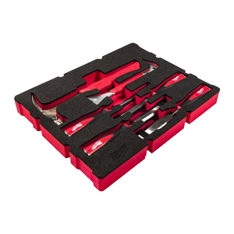 PACKOUT™ pěnová vložka s VDE nářadím pro práci se dřevem Milwaukee 4932493641 (Sada 6 dílů) (MI4932493641)