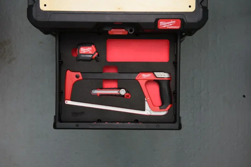 PACKOUT™ pěnová vložka s VDE nářadím pro měření a řezání Milwaukee 4932493637 (Sada 4 dílů) (MI4932493642)