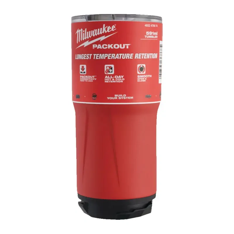 Hrnek Milwaukee Packout Tumbler 887 ml, červený (1 ks) (MI4932479075)