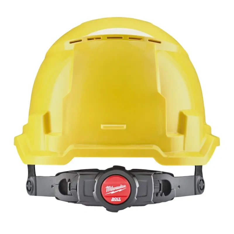 Pracovní přilba - žlutá s větracími otvory. Milwaukee BOLT™ 100 YELLOW VENTED (MI4932478913)