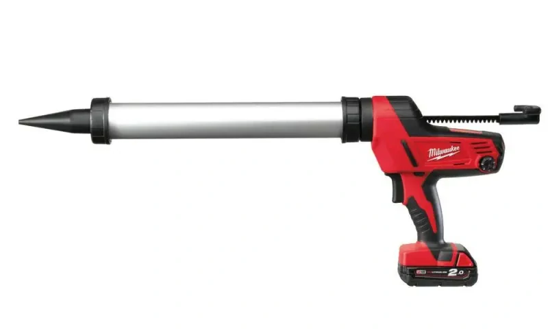 Aku vytlačovací pistole na náplň Milwaukee C18 PCG/600A-201B, válec 600 ml, 1x aku M18 B2 + M12-18 C, 4933441305