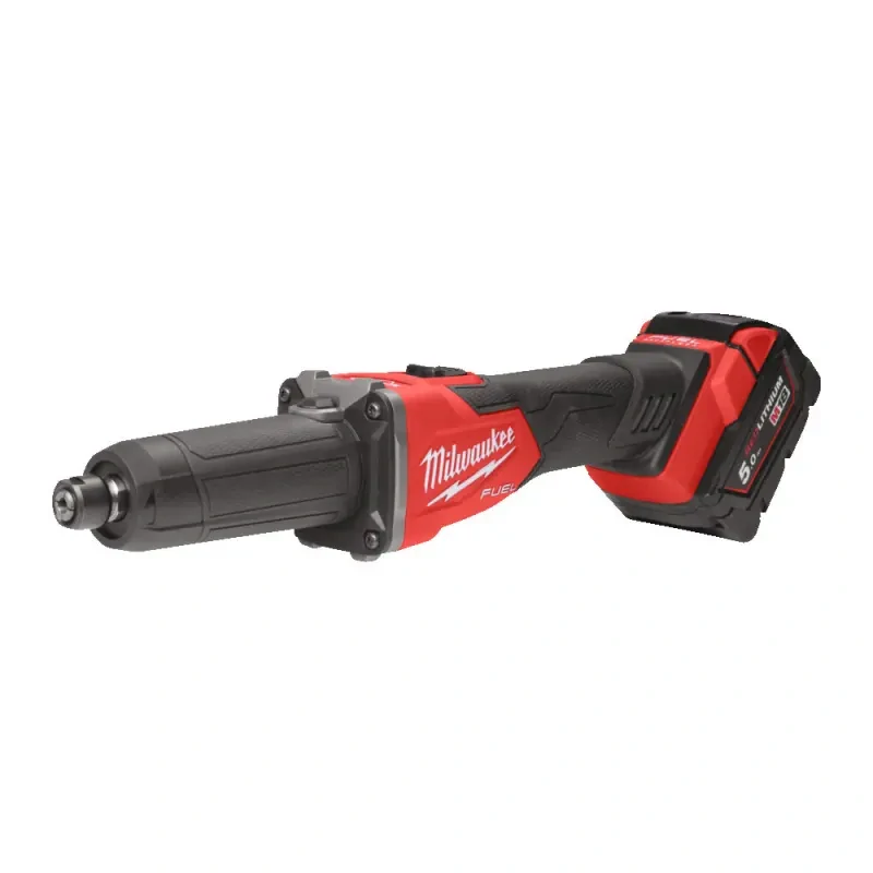 Aku přímá bruska Milwaukee M18 FDGRB-502X s posuvným spínačem, kleština 6 a 8 mm, 2x aku M18 B5 + M12-18 FC + kufr, 4933480954