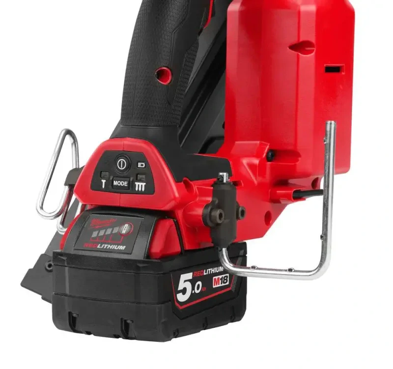 Aku hřebíkovačka Milwaukee M18 FFN-0C na kotevní hřebíky (hřebíky 50-90 mm / 30°-34°), bez Aku, 4933471406 (MI4933471406)