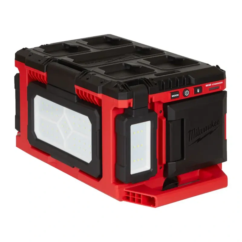 Aku svítilna Milwaukee POALC-0 PACKOUT, 3000 lm, TRUEVIEW LED osvětlení, aku nabíječka 1x M18, bez aku, 4933478120