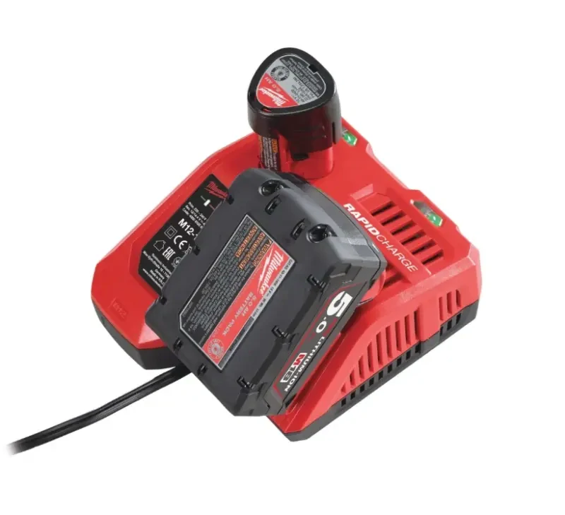 Aku nabíječka Milwaukee M12-18 FC, slot M12 a M18, rychlonabíječka RAPIDCHARGER, 4932451079