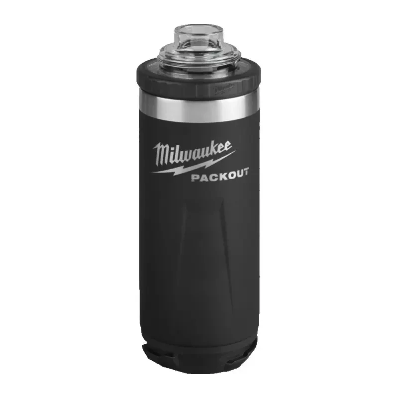 Láhev s víčkem 710 ml PACKOUT™ černá. Milwaukee 4932493466 (MI4932493466)