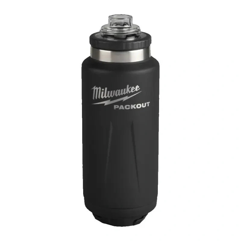 Láhev s víčkem 1065 ml PACKOUT™ černá. Milwaukee (MI4932493468)