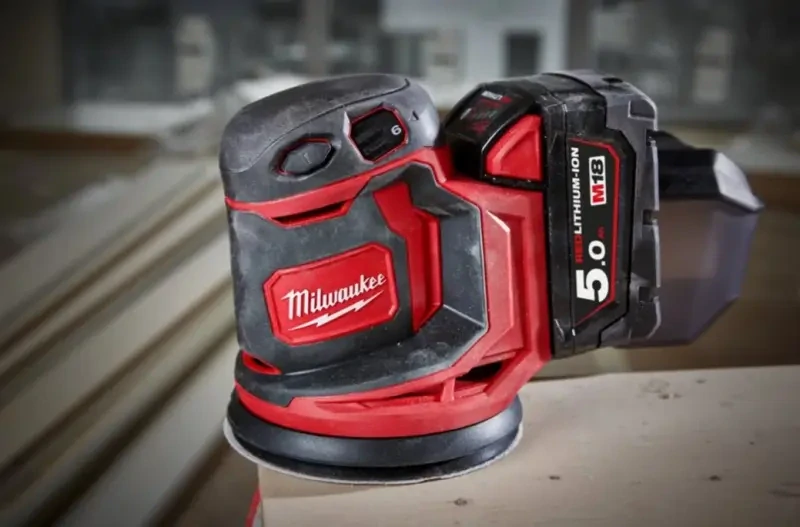 Aku excentrická bruska 125 mm Milwaukee M18 BOS125-0B (Bez aku) (MI4933464228)