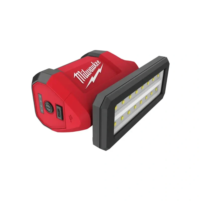 Aku polohovatelná svítilna/lampa Milwaukee M12 PAL-0, 700 lm, TRUEVIEW LED plošné oslvětlení, bez aku, 4933478226 (MI4933478226)