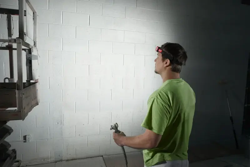 Aku čelová svítilna/lampa Milwaukee HL-SF, 450 lm, TRUEVIEW LED osvětlení, 3x baterie AAA, 4933471388 (MI4933471388)