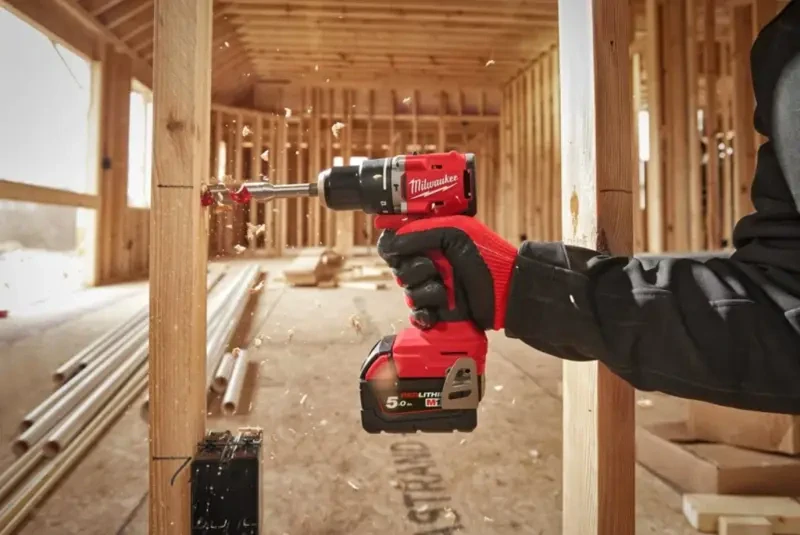 Aku vrtačka Milwaukee M18 BLDDRC-0X, sklíčidlo 13 mm, bez aku, s kufrem, 4933492832