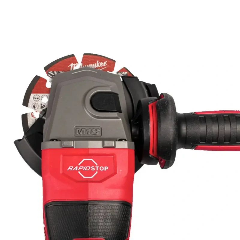 Aku výkonná úhlová bruska 125 mm Milwaukee M18 FHSAG125XB2-0X s posuvným spínačem 4933493415 [bez aku] (MI4933493415)