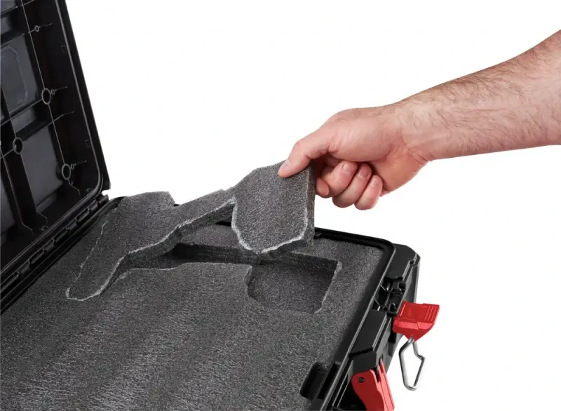 Pěnová vložka pro boxy se zásuvkami Milwaukee Packout™ (2 ks), 4932479157, do 3-zásuvkového boxu č. 4932472130 a 2-zásuvkového boxu č. 4932472129 (MI4932479157)