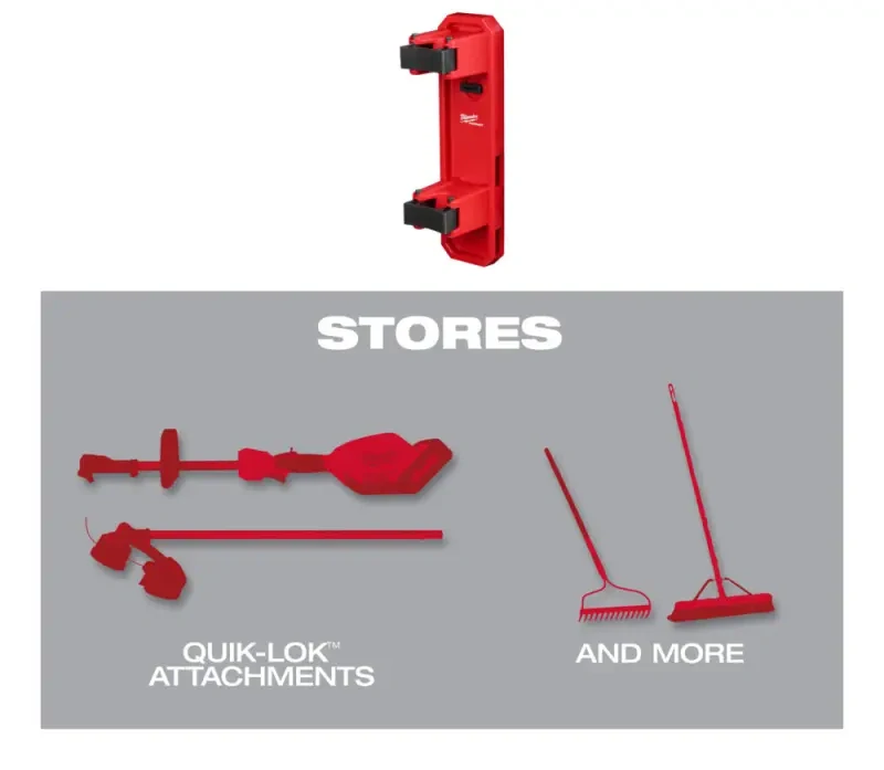 Držák na dlouhé nářadí Milwaukee Packout™ (MI4932493382)